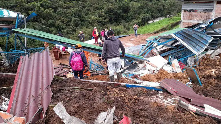 Avalancha en Nariño dejó 14 muertos y varios desaparecidos