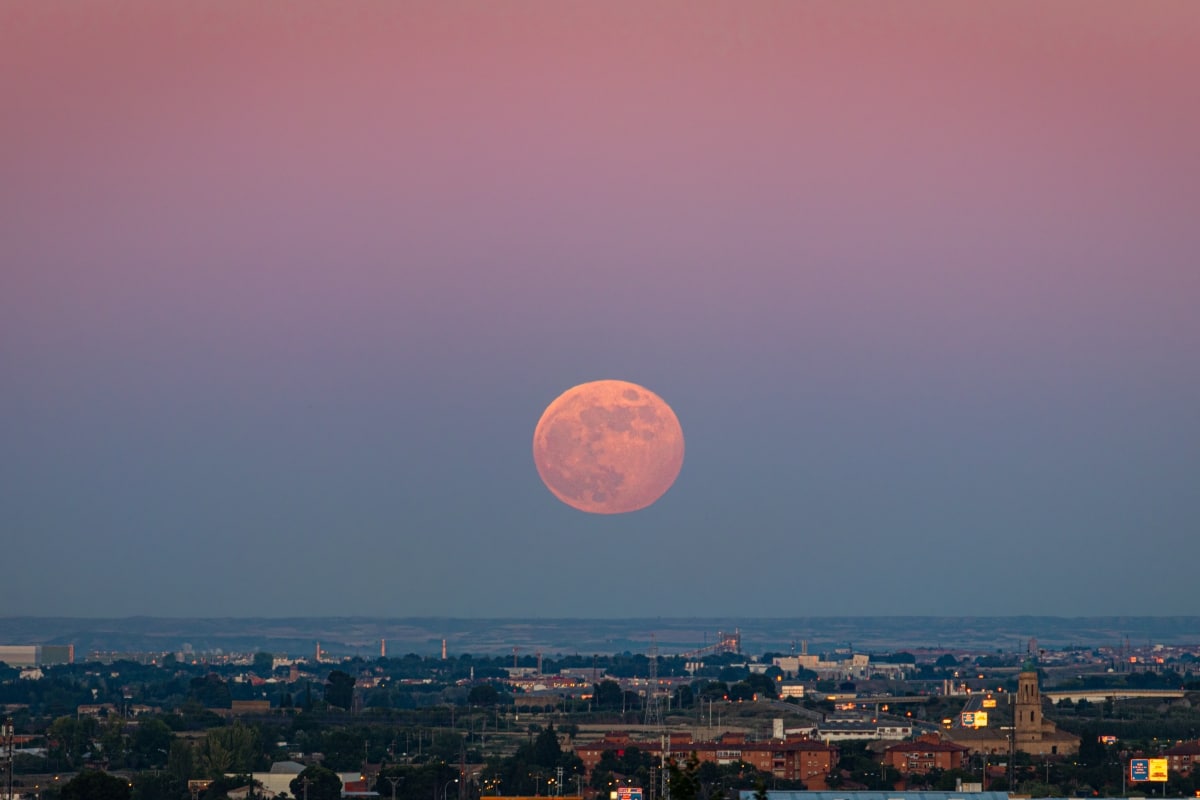 La primera superluna del año