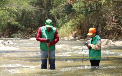 El río Las Ceibas mantiene su caudal