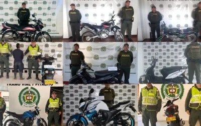 Recuperadas 12 motocicletas en últimos operativos en el Huila