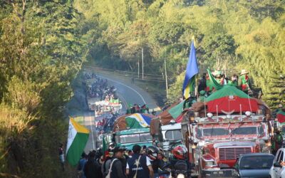 ¡Vuelve la Minga! Indígenas del Huila se movilizan hacia el Cauca