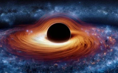 Un agujero negro modificó su galaxia