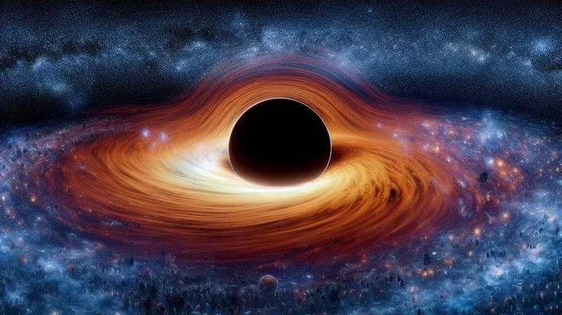 Un agujero negro modificó su galaxia