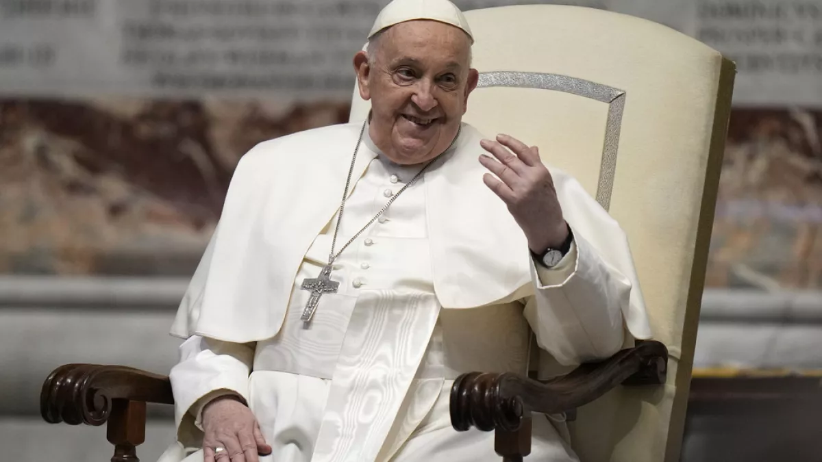 El papa Francisco volvió a hablar de su carta de renuncia