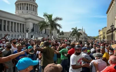 Creciente ola de protestas en Cuba