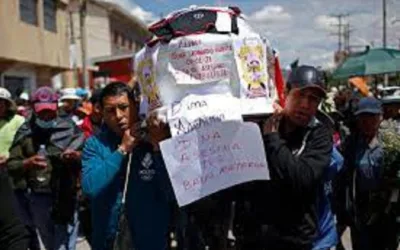 Colombiano detenido durante las protestas de Perú