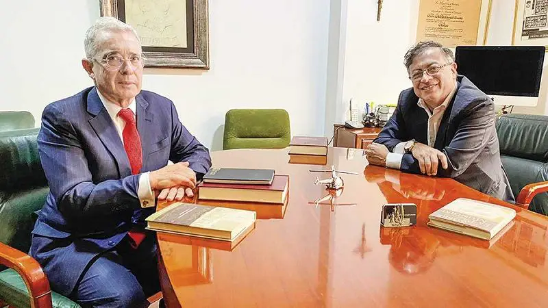 Gustavo Petro y Álvaro Uribe, se reunirán nuevamente