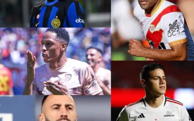 Jugadores colombianos quedan libres en Europa y buscan equipo
