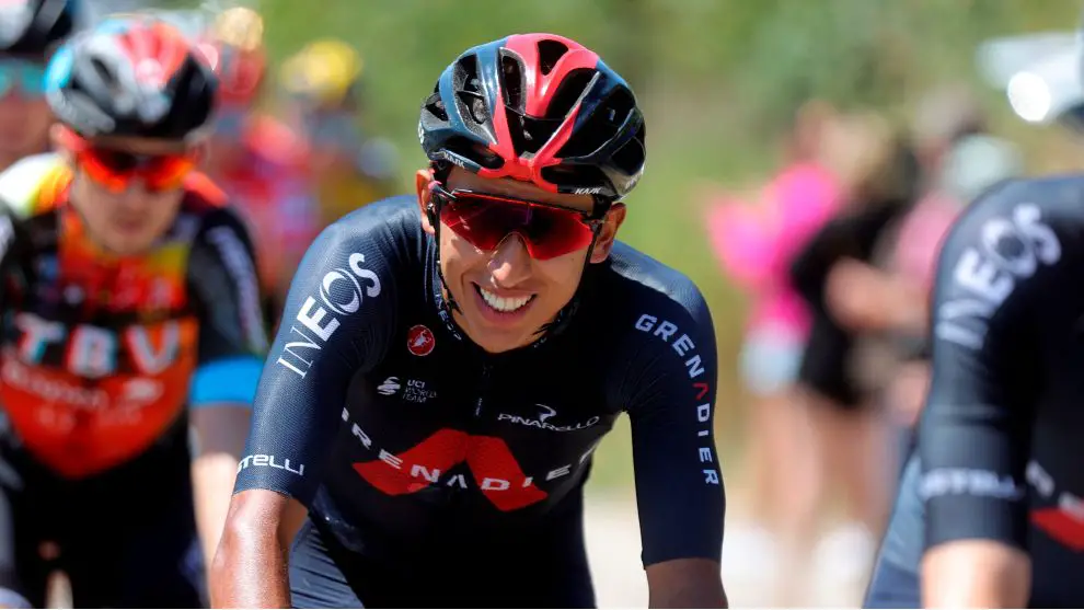 Egan Bernal asumió como líder de los jóvenes de la Vuelta a España tras la etapa 3