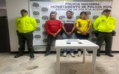 Grupo delincuencial «Los Callejeros» fueron capturados
