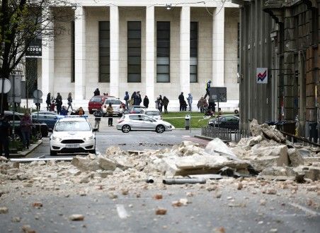 Un terremoto de 6,2 grados estremece Croacia