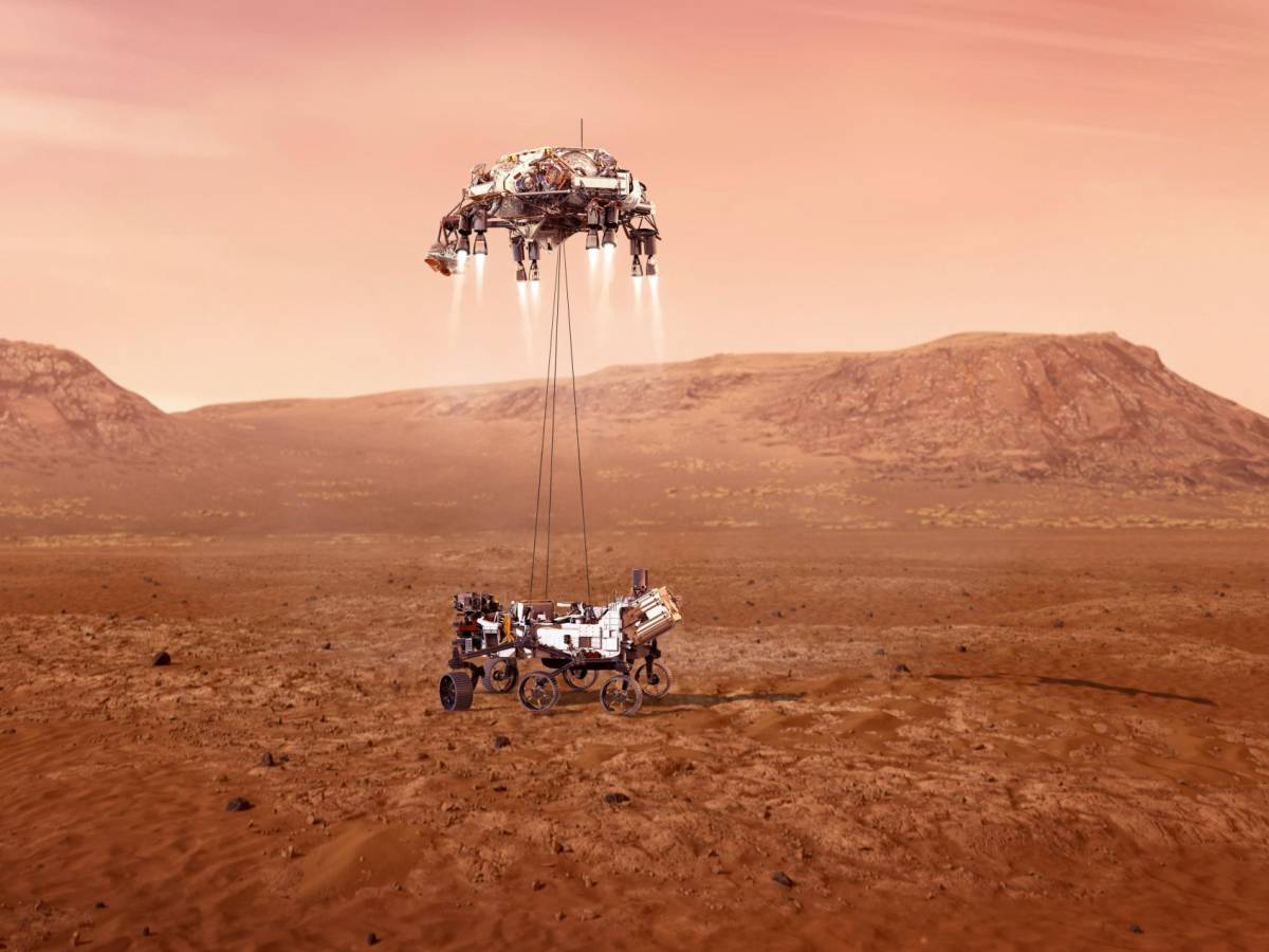 Con el aterrizaje de Perseverance en Marte inicia la búsqueda de vida anterior