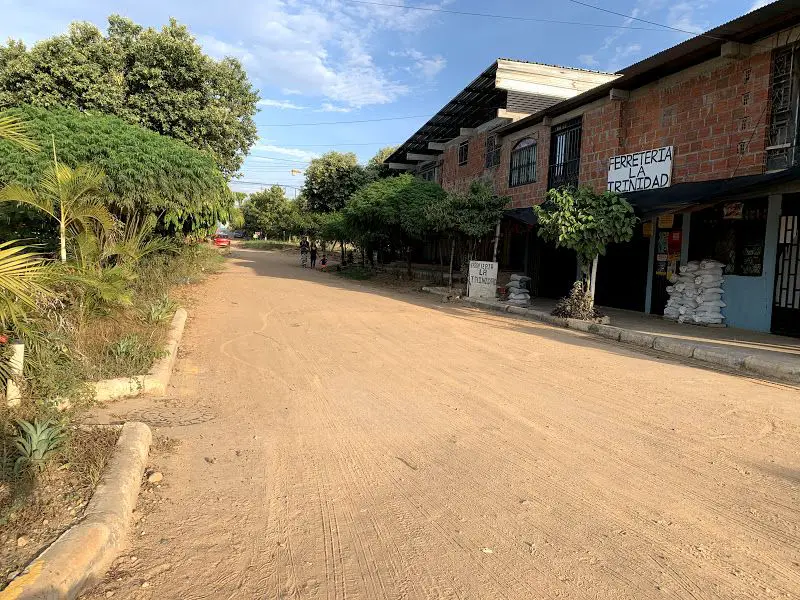 Sin vías pavimentadas se encuentra el barrio La Trinidad