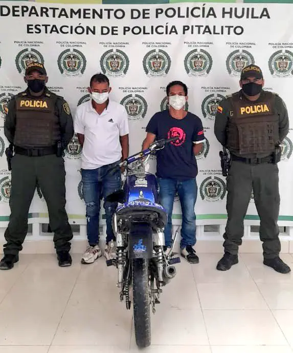 Luego de hurtar celular, dos delincuentes fueron detenidos en Pitalito