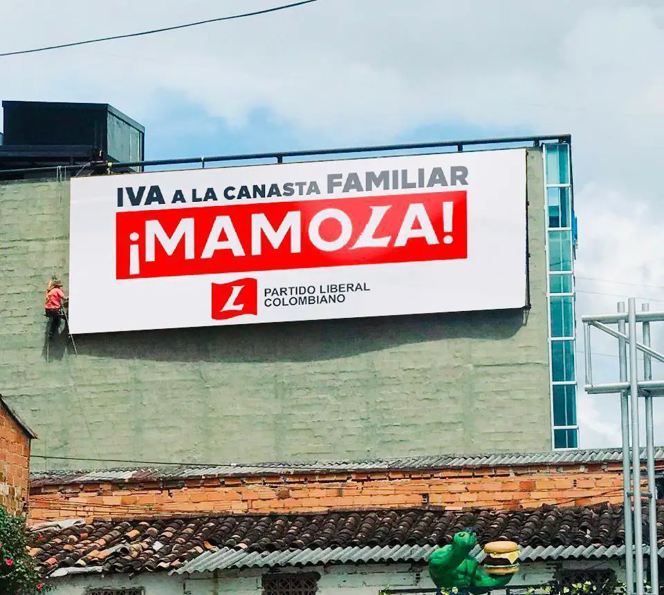 ¡Mamola!: La campaña del Partido Liberal para evitar el IVA a la canasta familiar