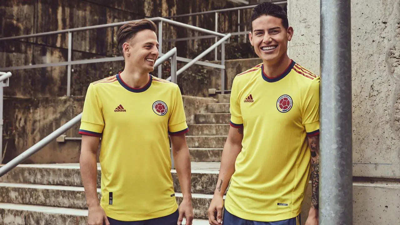 Adidas presentó la nueva camiseta de la selección Colombia
