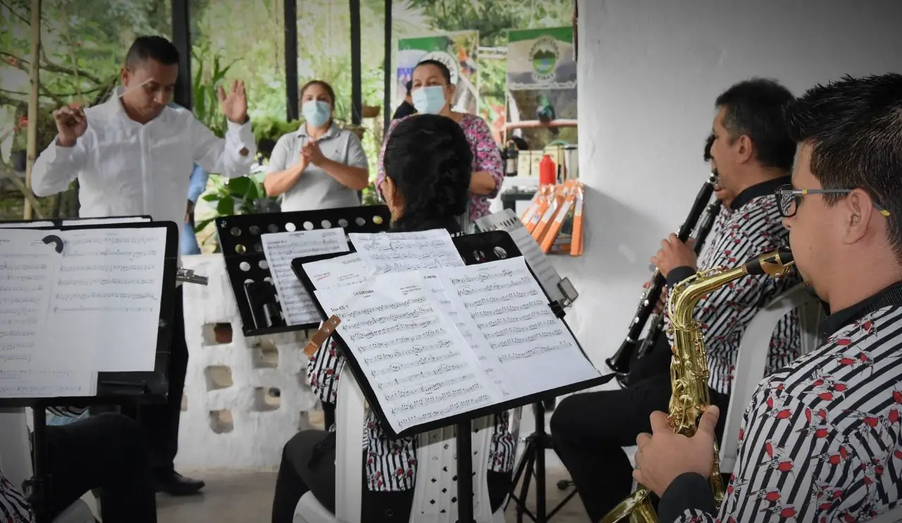 Banda Sinfónica del Huila rindió sentido homenaje al Río Las Ceibas en el Dia del Agua