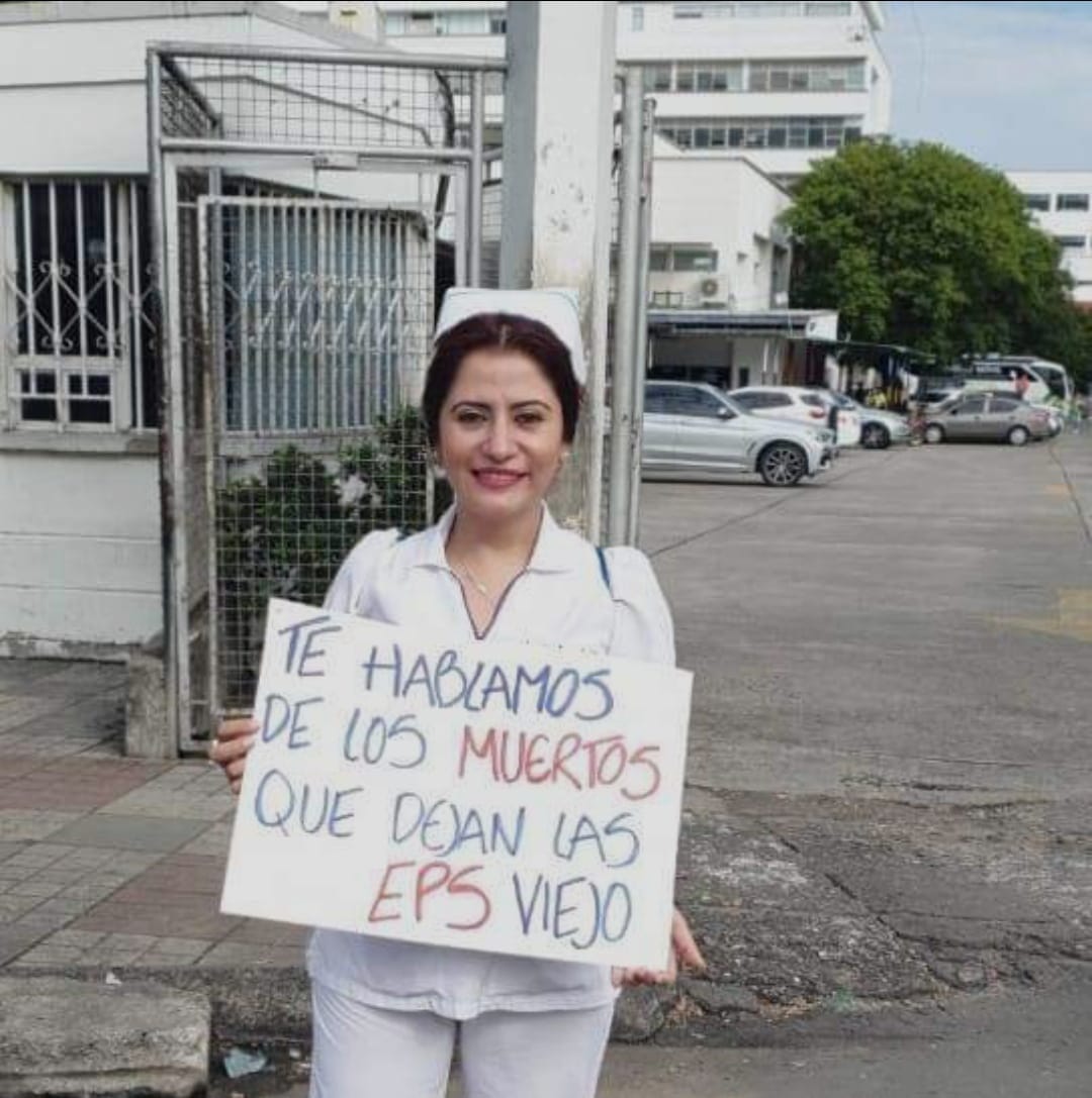 La mujer lleva cerca de 20 años defendiendo los derechos de la enfermería.