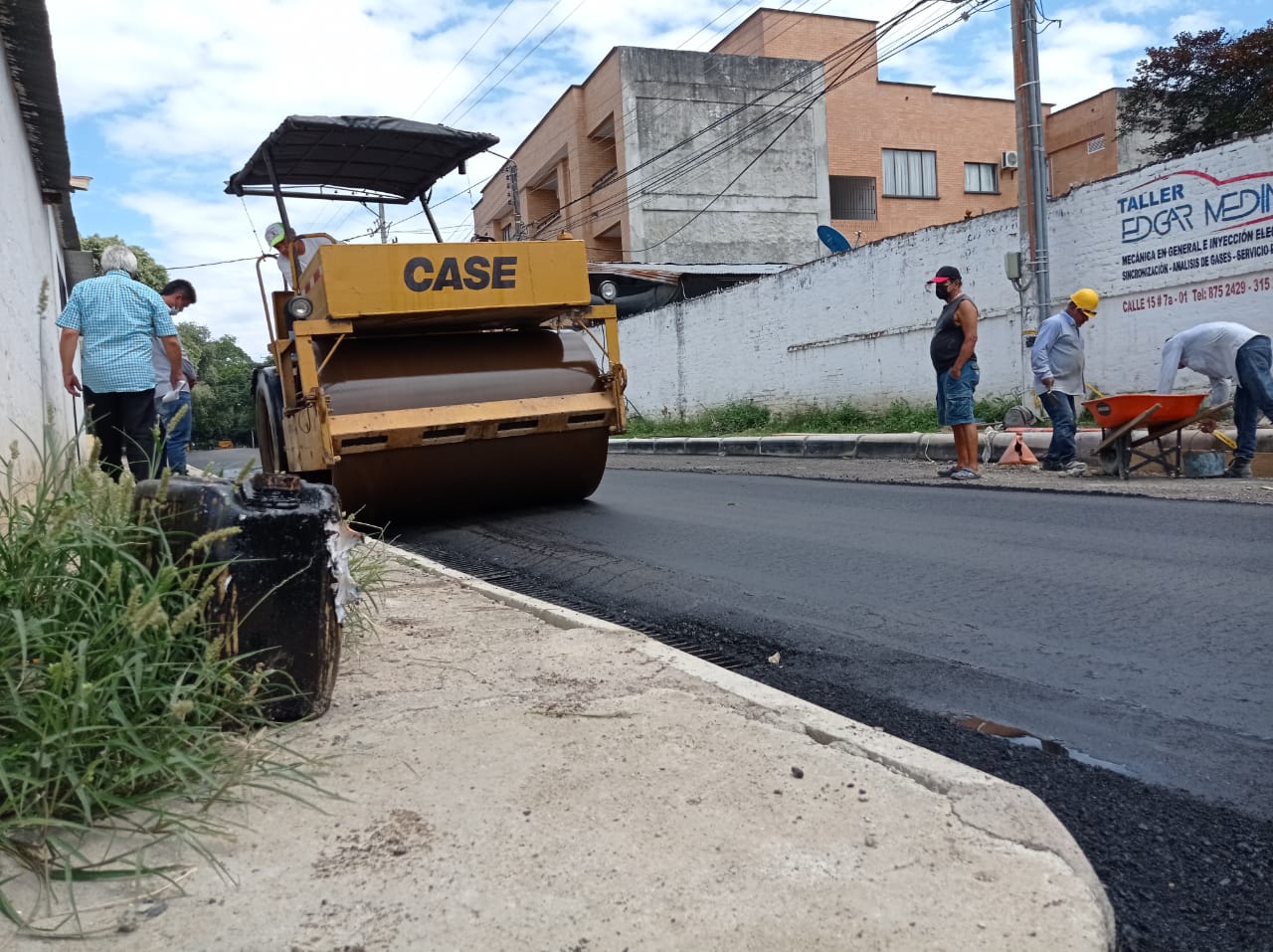 Restauración de la malla vial de barrio Quirinal