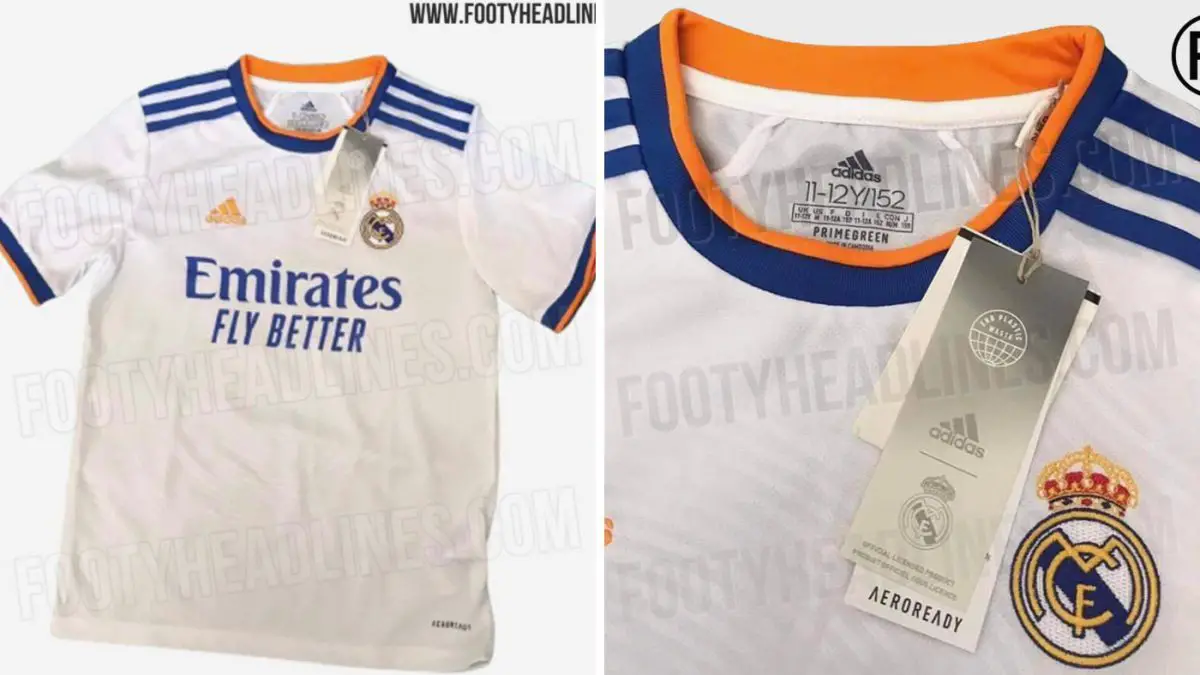 Se filtra nueva camiseta del Real Madrid