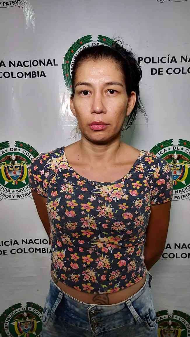 Alias «Leidy peluche» fue capturada por el delito de fuga de presos