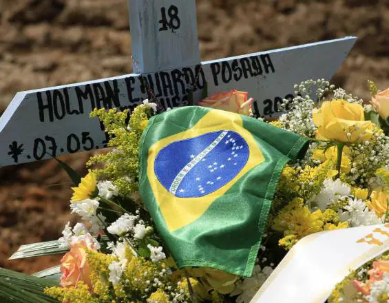 Brasil bate récord de más de 3.000 muertos por covid-19 en un día