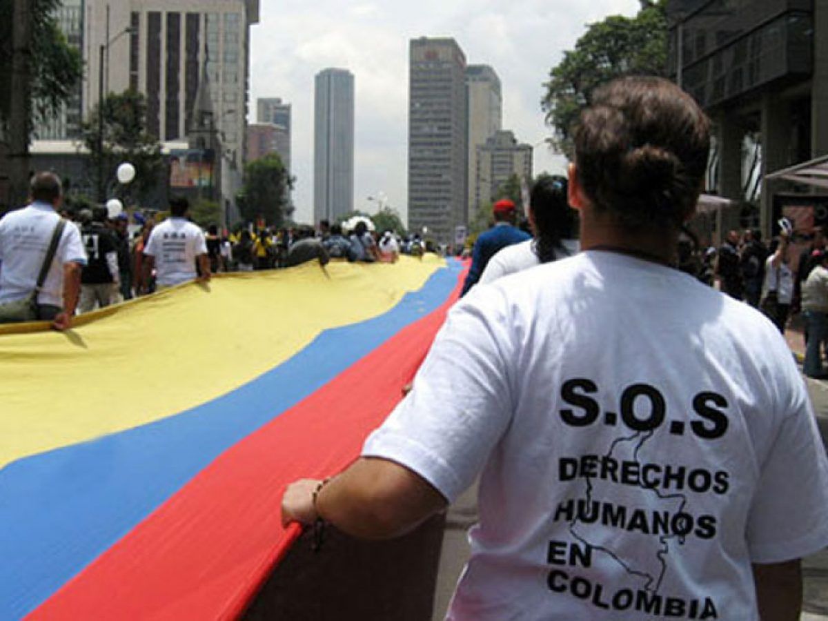 Colombia mal parada en informe de derechos humanos