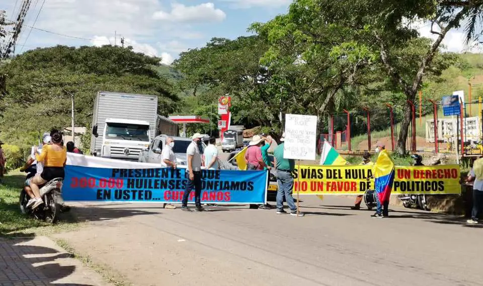 Sector solidario del Huila lamenta pérdidas por bloqueos en la región