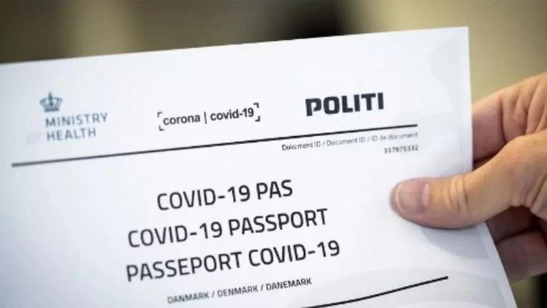 Dinamarca pasaporte covid