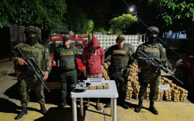 Cayó cargamento de 745 kilos de marihuana en Paicol, Huila