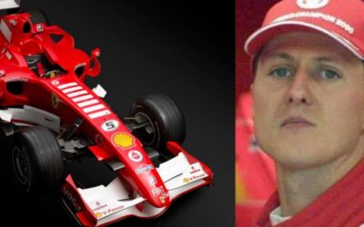 El último Ferrari de Schumacher será subastado en Nueva York