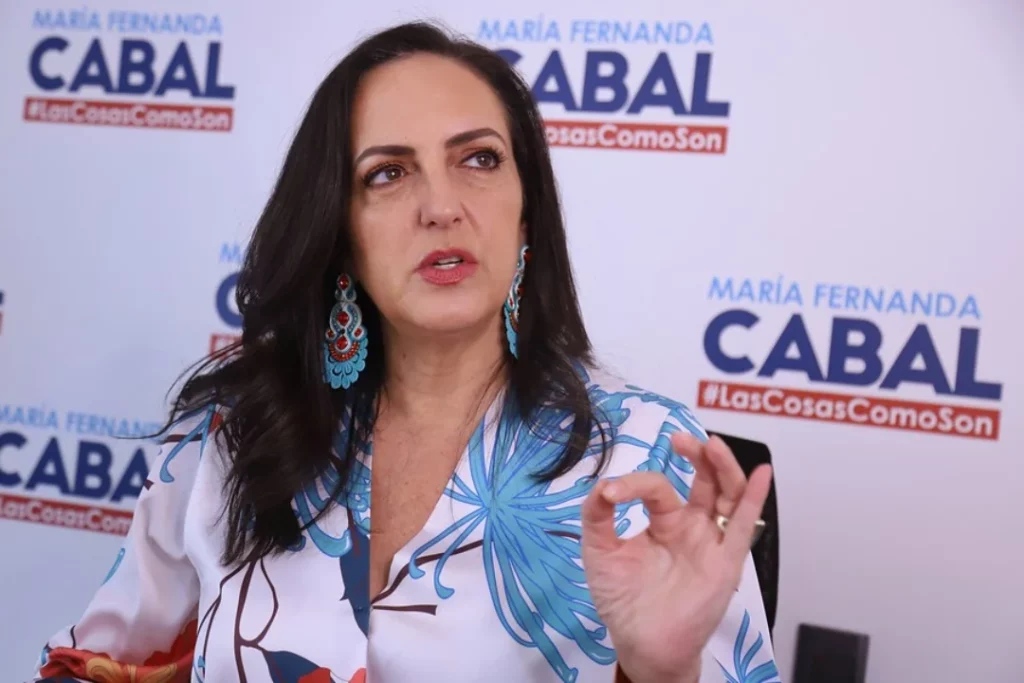 María Fernanda Cabal confirma su lealtad al Centro Democrático: “La campaña no es con mentiras”