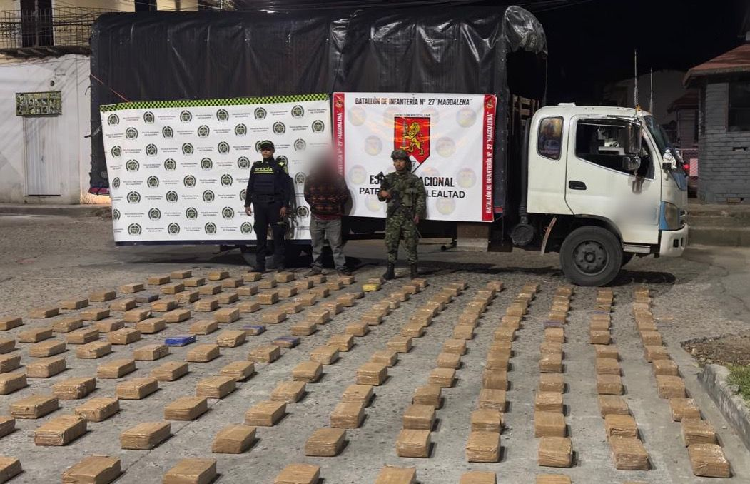 Ejército incauta más de 400 kilos de marihuana en el sur del Huila