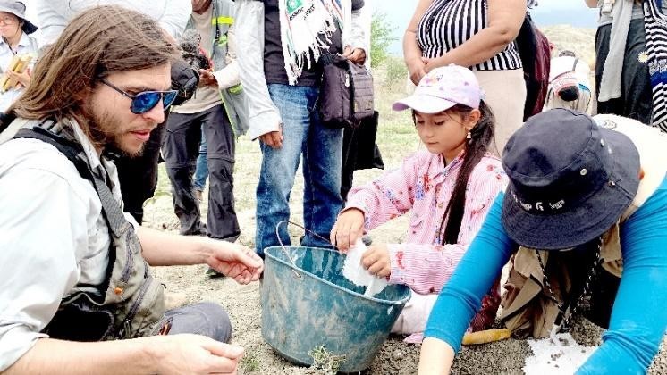 ¿Qué hacer si se encuentra un fósil?, práctica conservacionista en La Victoria y La Tatacoa