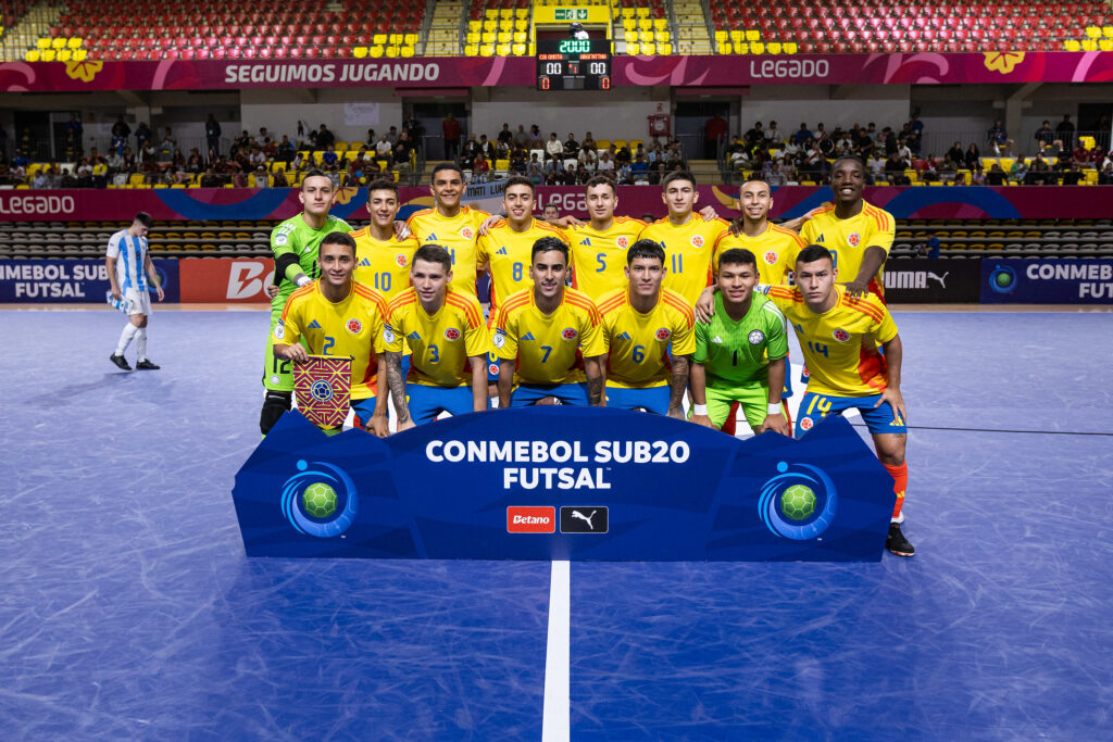 Colombia, subcampeón del Sudamericano Sub-20 de Futsal 2024