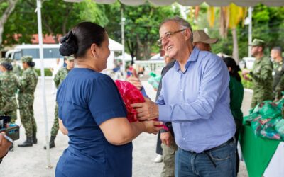 Ministro de Defensa dio inicio al ‘Correo de la Gratitud’ en Neiva