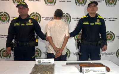 Con droga y un ‘changón’, fue detenido un hombre en Neiva