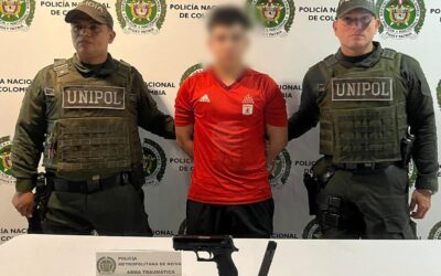 Capturan a hombre con arma ilegal en Neiva