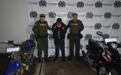 Capturado en flagrancia sujeto que hurtó una motocicleta en Yaguará, Huila