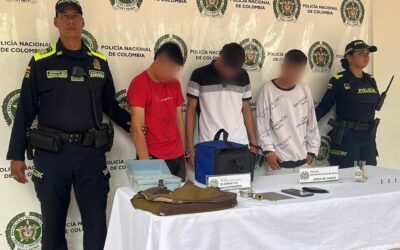 Capturados ‘Los Piraña’ por hurto en Neiva