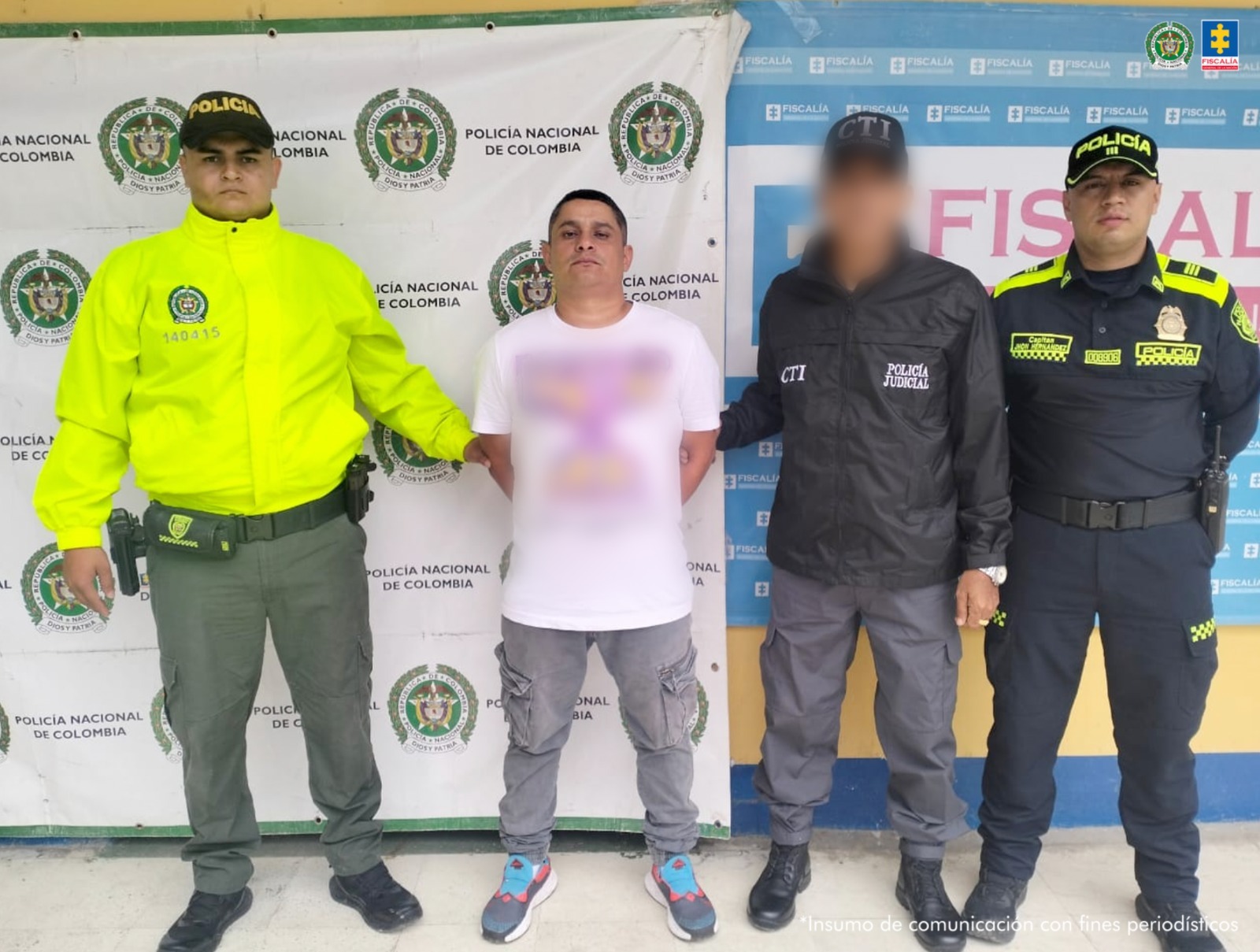 Capturado alias ‘El Paisa’, presunto responsable del homicidio de un empresario en Pitalito