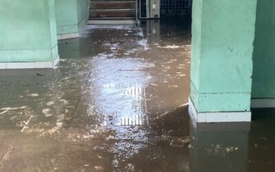 Lluvias causan afectaciones en el sector El Caguán en Neiva