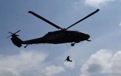 Cuatro militares murieron tras caer de helicóptero que fue atacado en Antioquia