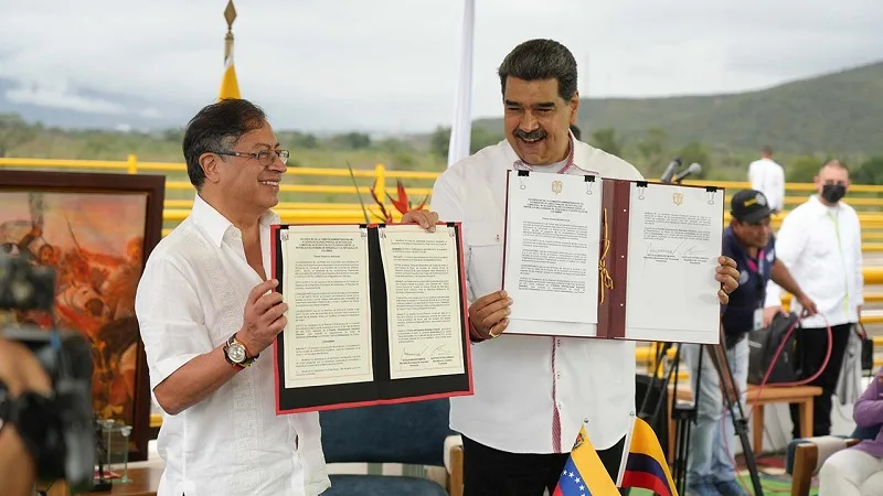 Colombia y Venezuela firmaron acuerdo de integración comercial