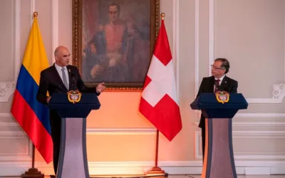 Petro se reunió con el presidente de Suiza, Alain Berset