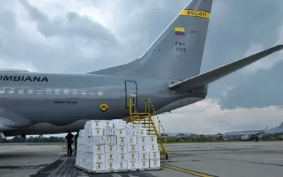 Estas son las ayudas que Colombia envió a Gaza