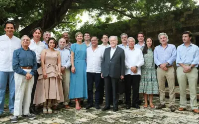 Petro se reunió con algunos de los principales empresarios de Colombia