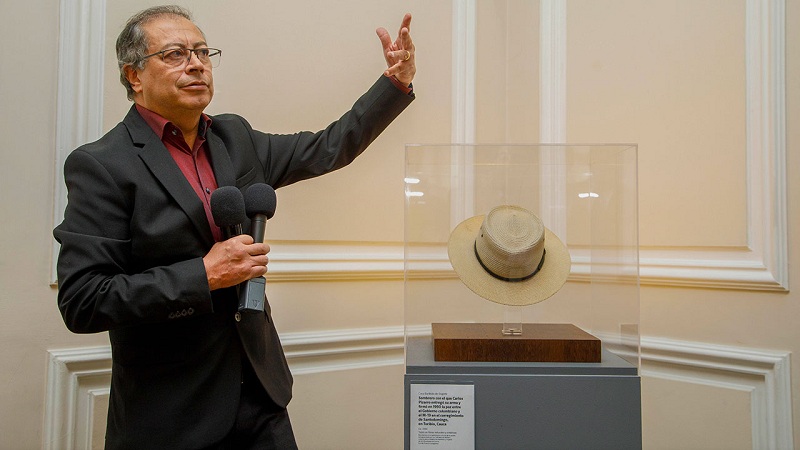 Sombrero de Carlos Pizarro fue declarado patrimonio cultural de la nación