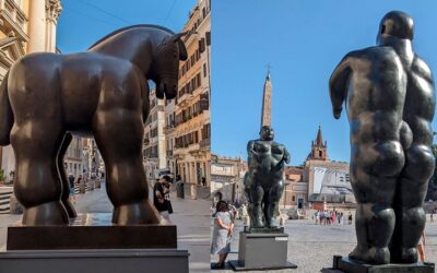 Exposición de obras de Botero en las calles de Roma
