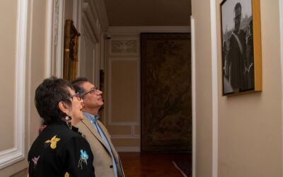 Retrato inédito de Salvador Allende llegó a la Casa Nariño